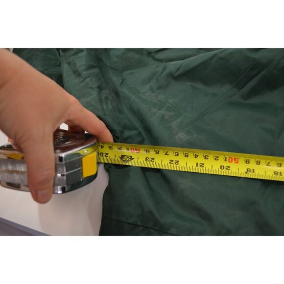 BC Senior Games Windbreaker w/ Hood Green Retro Mens Large British Columbia Vtg - Picture 8 of 9